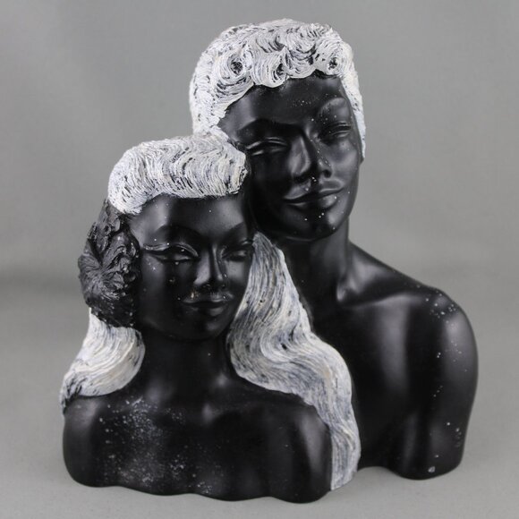 Coral Figurine (VTG) - Na Ipo by Frank Schirman - Made with Coral - Picture 1 of 11